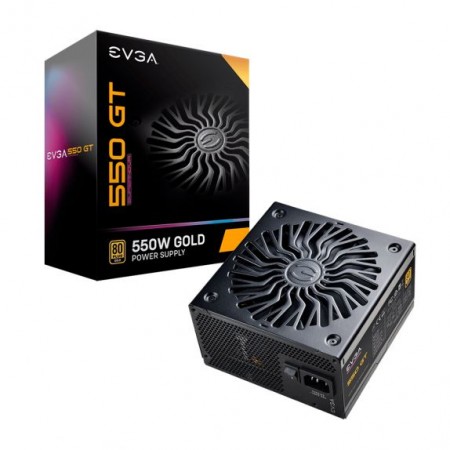 FONTE ALIMENTAÇÃO EVGA  SUPERNOVA 550GT 80+ GOLD 550W FULLY MODULAR 